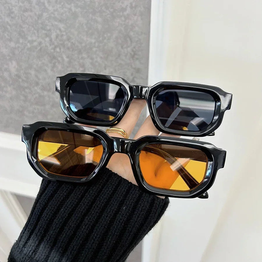RBB Luxurious Rectangle Sunglasses – Unisex Designer Outdoor Fashion Eyewear