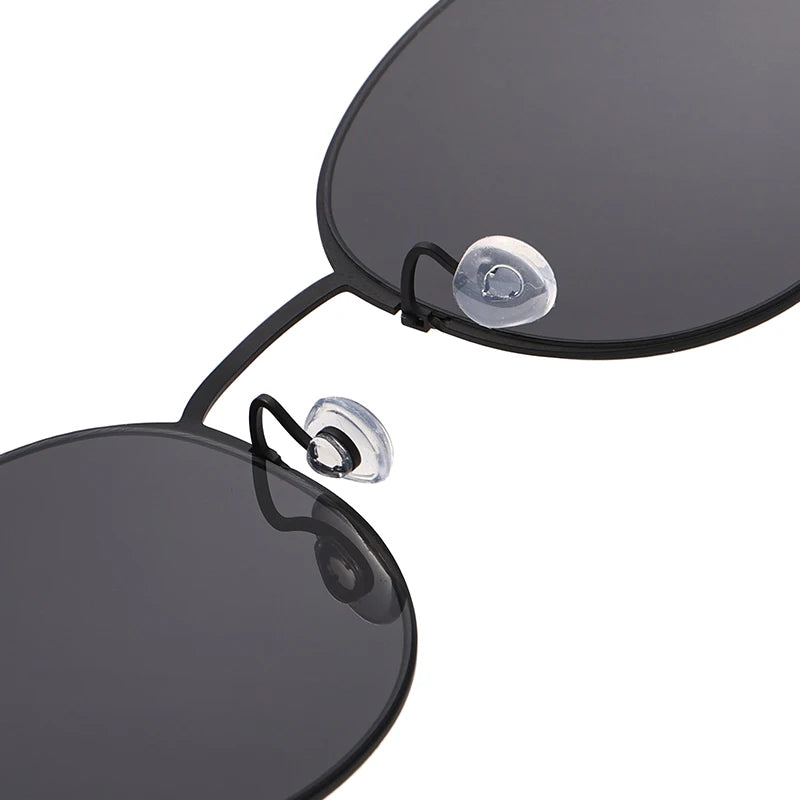 RBB 8808 Ultralight Titanium Round Sunglasses – Danish Design for Men & Women, 2025 Outdoor Driving UV400 Protection