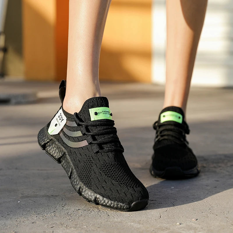 Men’s Summer Mesh Running Sneakers | Breathable, Lightweight, Casual Sport Shoes