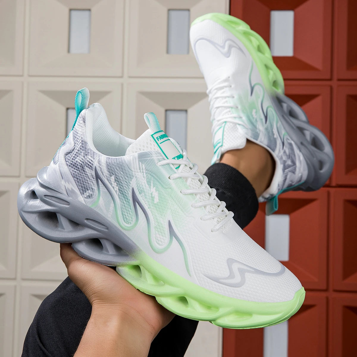 RBB 2025 Unisex Summer Running Shoes – Lightweight, Breathable Mesh Sneakers for Men & Women