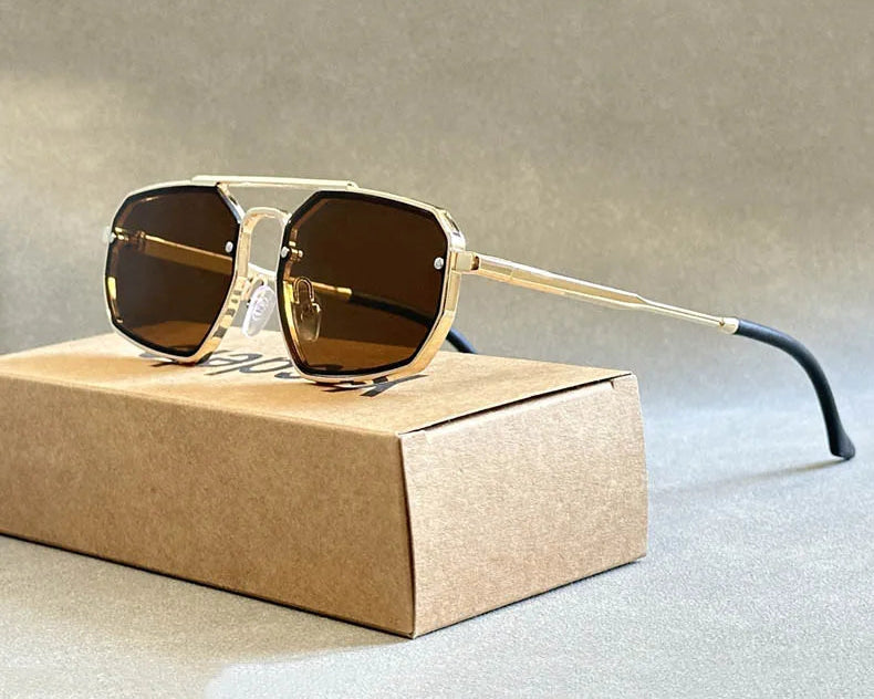 RBB Retro Steampunk Sunglasses – Trendy Vintage Eyewear for Men & Women