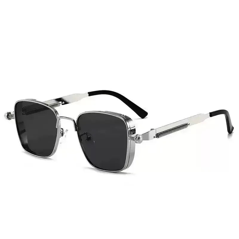 RBB 2025 Polarized Metal Sunglasses for Men – High-End Anti-UV Driving & Punk Fashion Eyewear