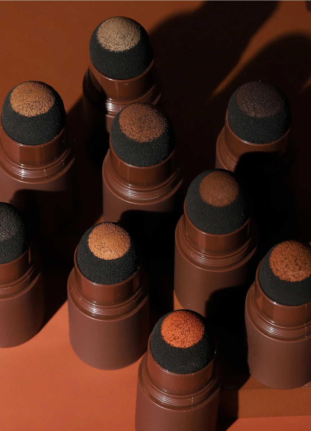 Eyebrow Stamp Stencil Kit – 1 Pc Long-Lasting Waterproof Brow Shaping Set with 10 Stencils