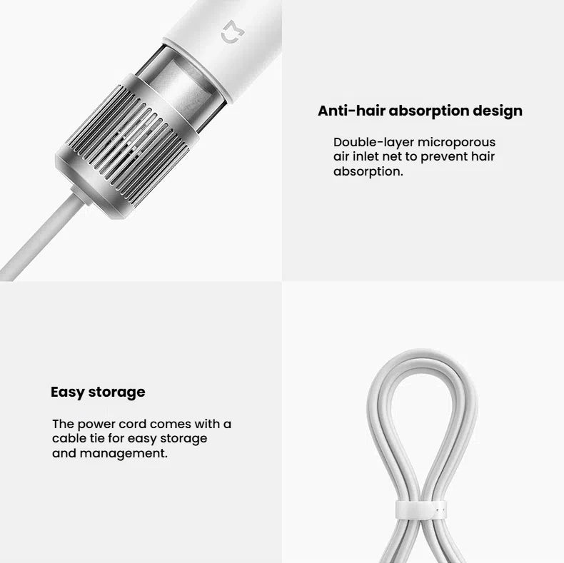 H501 High-Speed Ionic Hair Dryer – 110,000 RPM, EU Plug (220V)