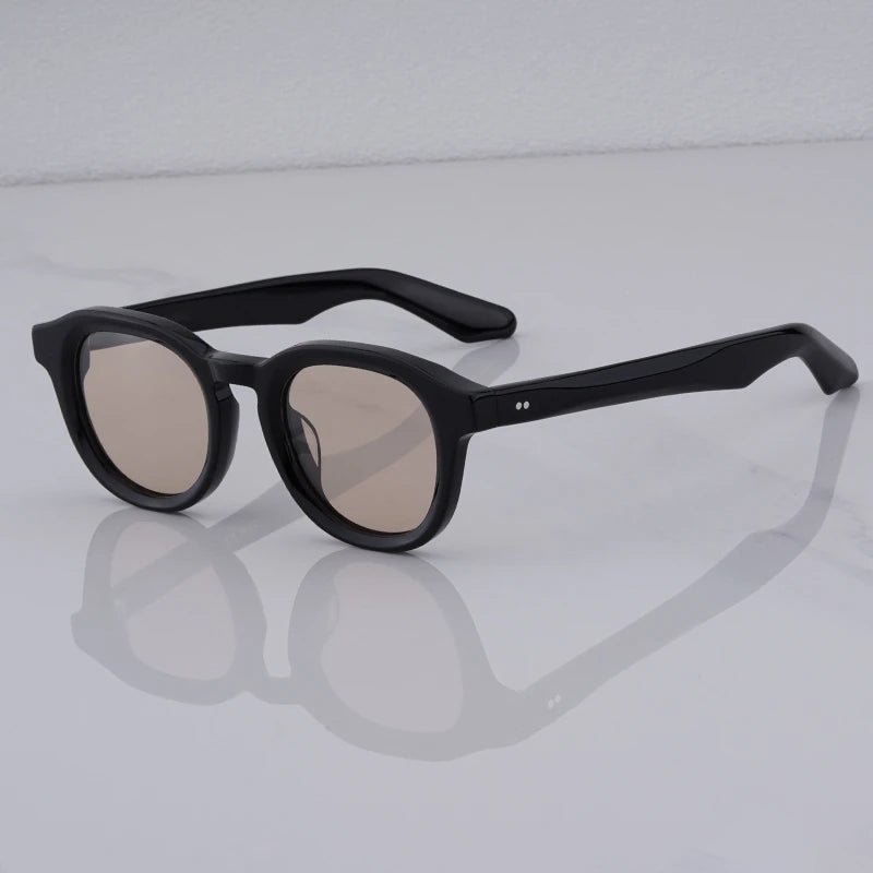 RBB Vintage Polarized Sunglasses – Unisex Lemtosh-Style Acetate Frame | Luxury Retro Eyewear
