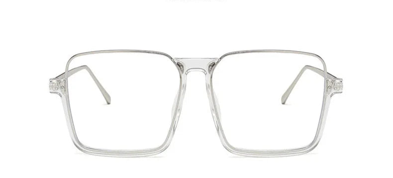 RBB 2024 Vintage Women's Fashion Sunglasses – Luxury Metal Square Frame with UV400 Pink Gradient Lenses