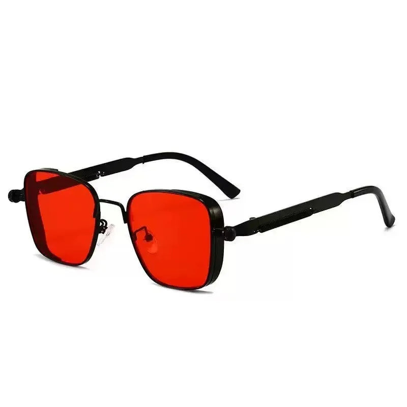 RBB 2025 Polarized Metal Sunglasses for Men – High-End Anti-UV Driving & Punk Fashion Eyewear