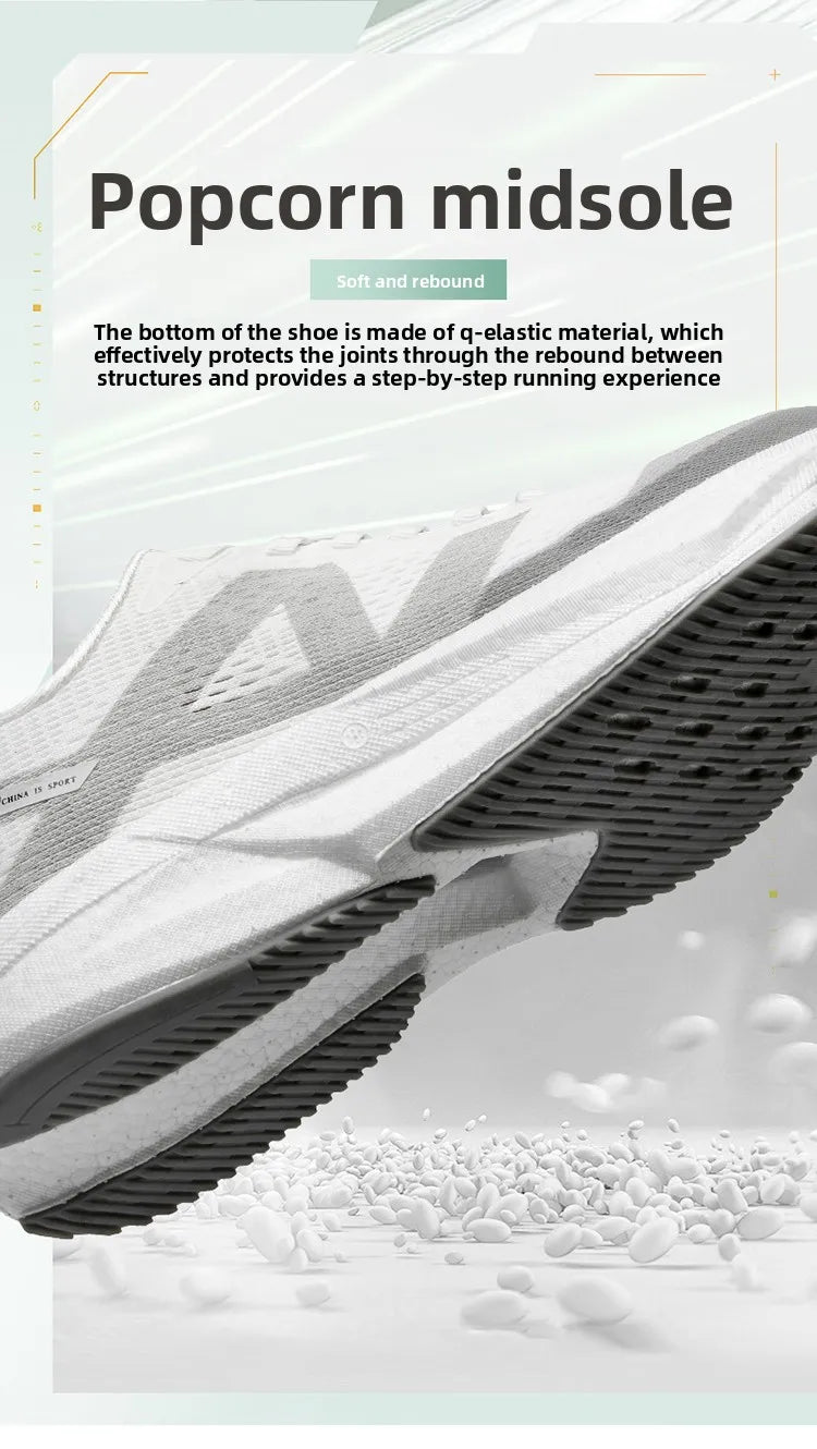 Men’s Race Training Sneakers – Carbon Plate, Pivot Support & Shock Absorption