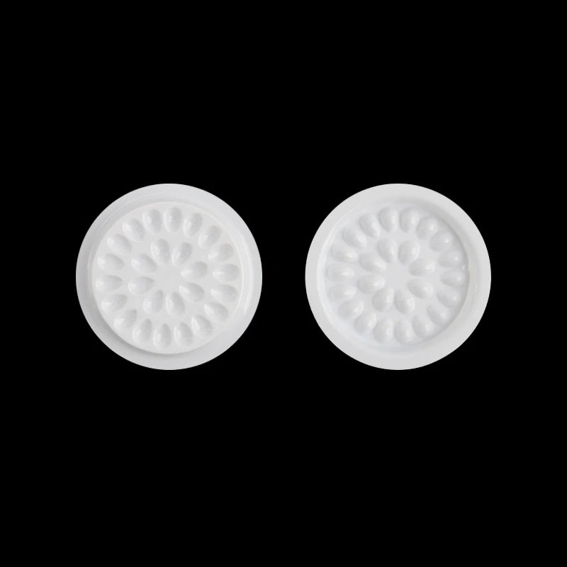 Eyelash Glue Holder Pads – 20/100pcs Adhesive Pallets for Extension Supplies