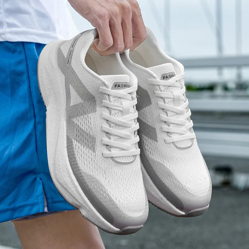 RBB Ultra-Light Couple Running Shoes – Breathable Shock-Absorbing Sneakers for Men & Women