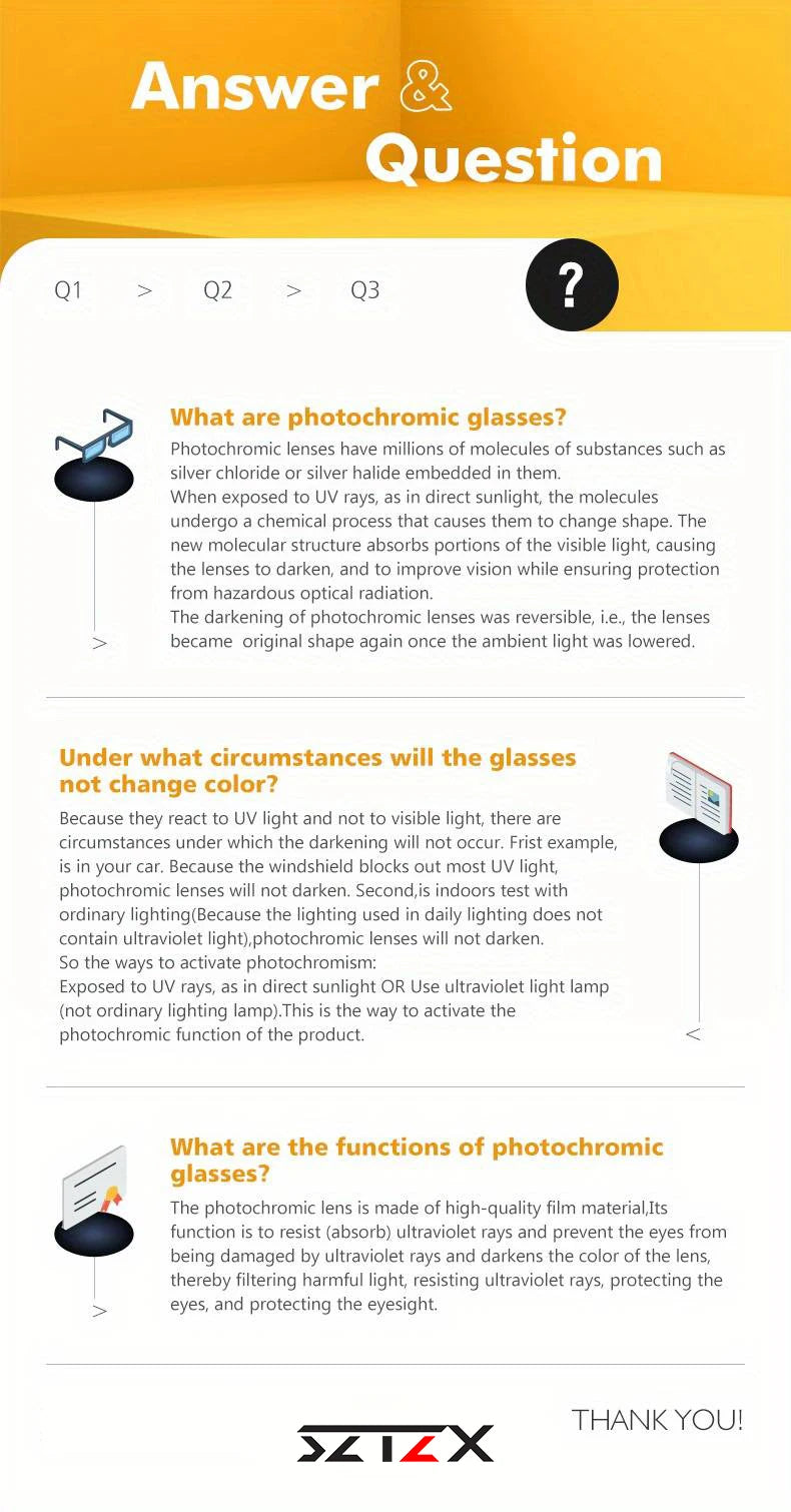 RBB Rimless Aluminium Outdoor Sport Sunglasses – Photochromic Polarized UV Protection for Men