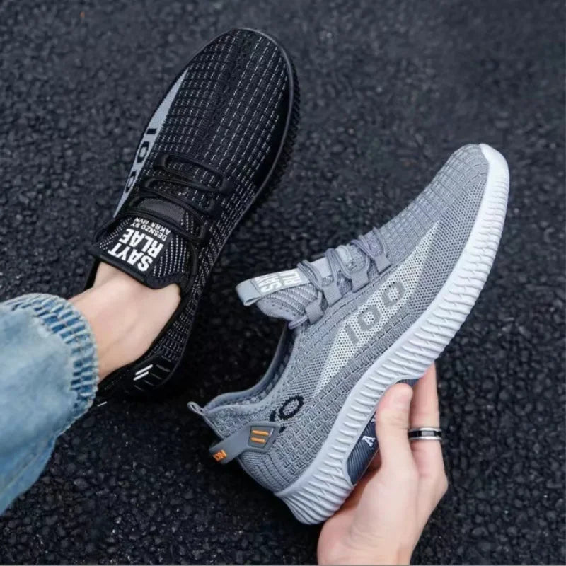 Breathable Lightweight Mesh Sneakers | Comfortable Casual Sport Shoes | Plus Size 39-44