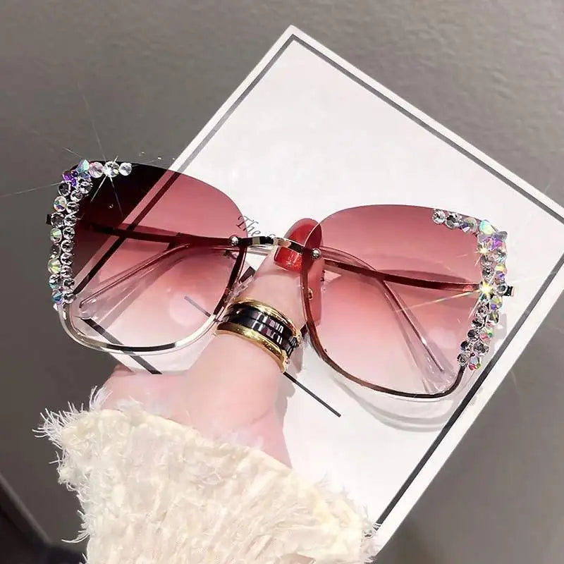 RBB Diamond Fashion Sunglasses for Women | Slim Face Design | RBB Street Style High-Grade Eyewear