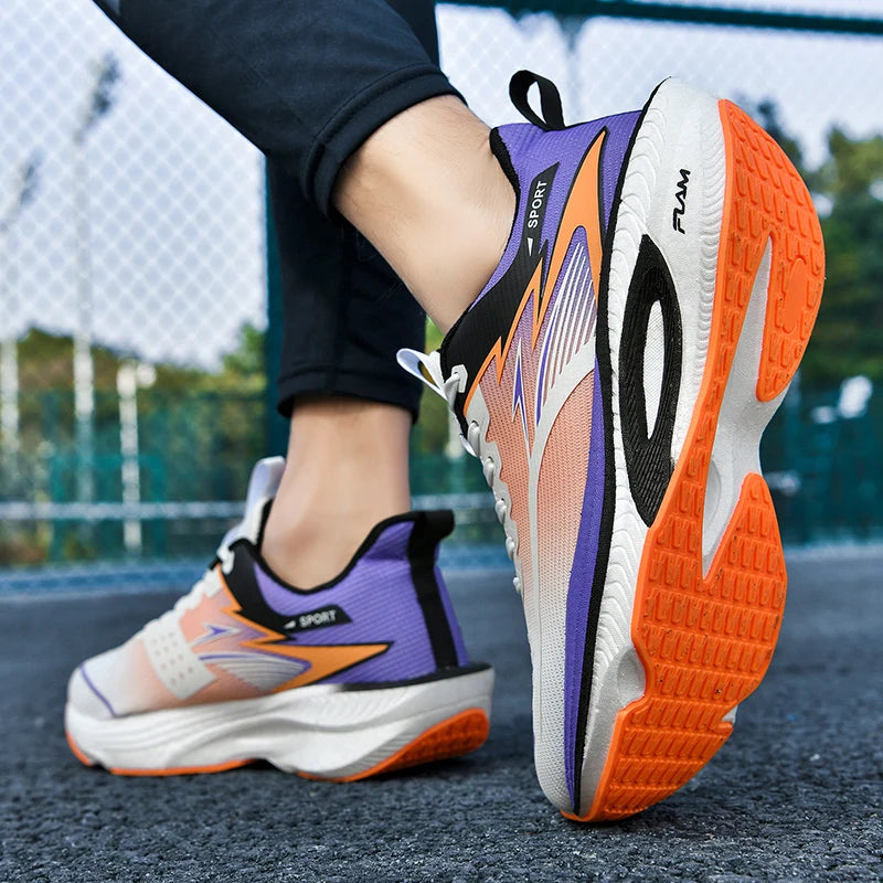 Carbon Plate Running Shoes – Breathable Summer Sneakers for Men & Women