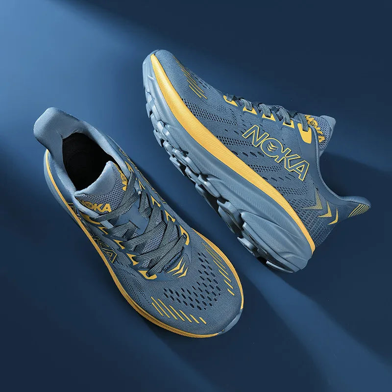 New Casual Marathon Sneakers – Men’s Breathable Lightweight Air Cushion Running Shoes