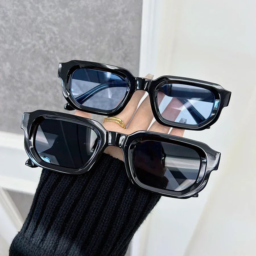 RBB Luxurious Rectangle Sunglasses – Unisex Designer Outdoor Fashion Eyewear