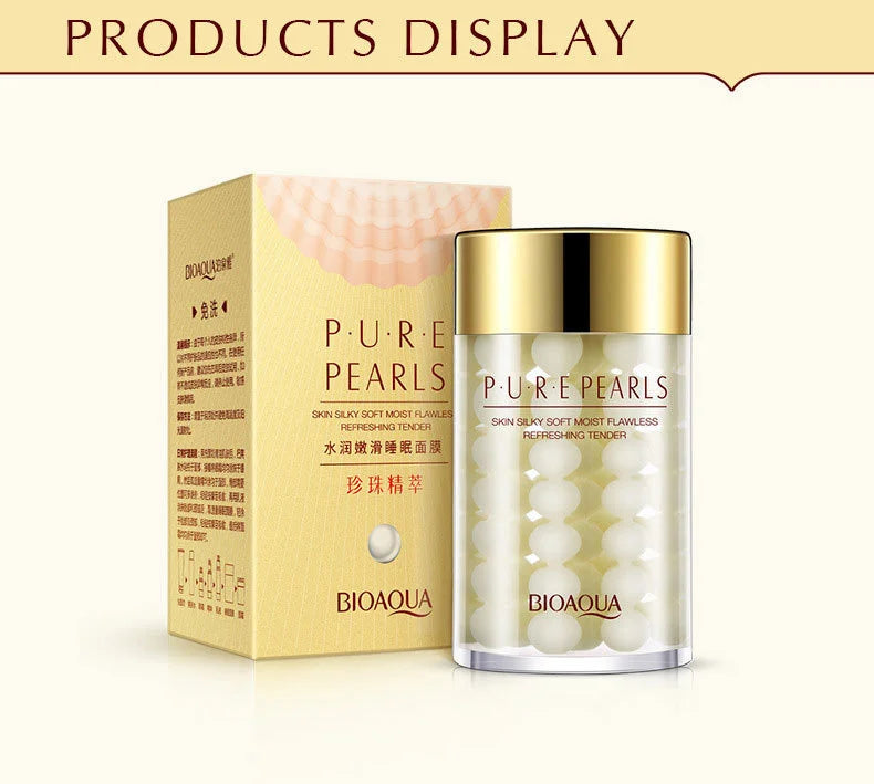 2pcs BIOAQUA Pure Pearl Face Cream – Moisturizing & Firming