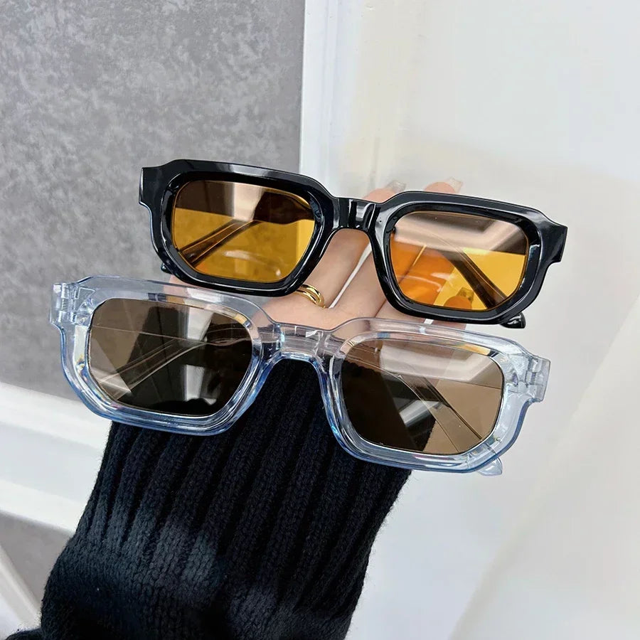 RBB Luxurious Rectangle Sunglasses – Unisex Designer Outdoor Fashion Eyewear