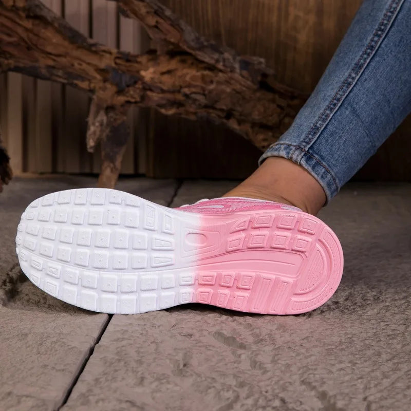 Women’s Lightweight Breathable Running & Walking Sneakers – Non-Slip & Comfortable