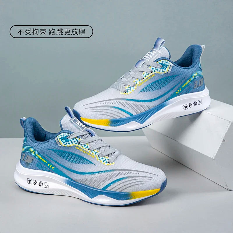 Men's Lightweight Running Shoes – Quick-Dry, Shock-Absorbing Marathon Sneakers (2025)