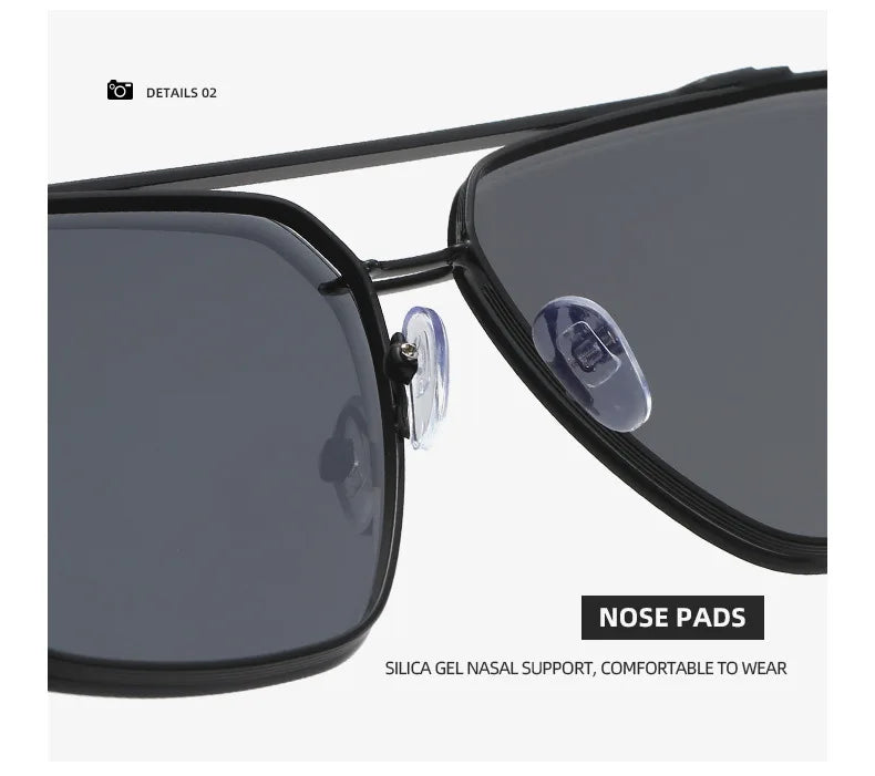 RBB Mach Six Vintage Sunglasses – Men’s Luxury Gradient Lens Eyewear