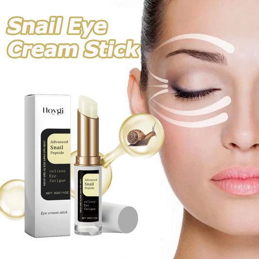 Snail Collagen Eye Cream Stick – Fade Fine Lines, Dark Circles & Puffiness, Firming & Moisturizing