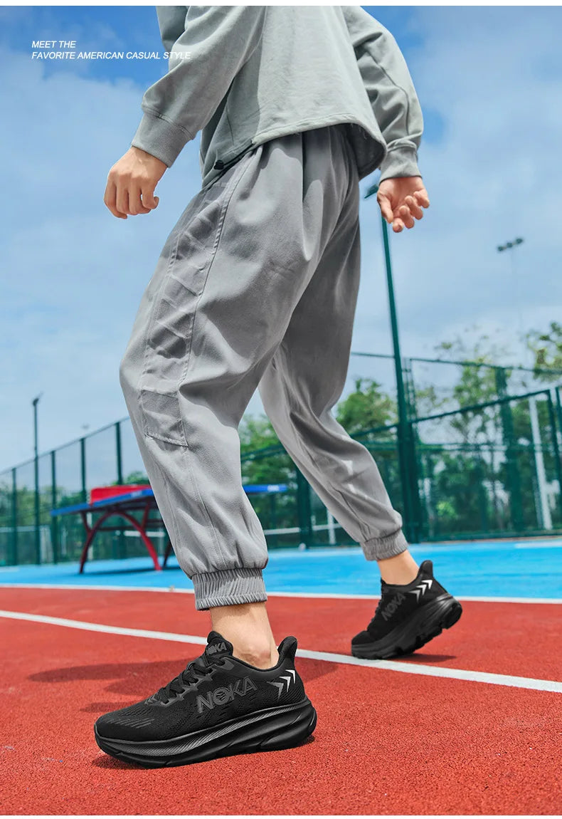 Men's & Women's Carbon Plate Running Shoes – Breathable & Lightweight Athletic Sneakers