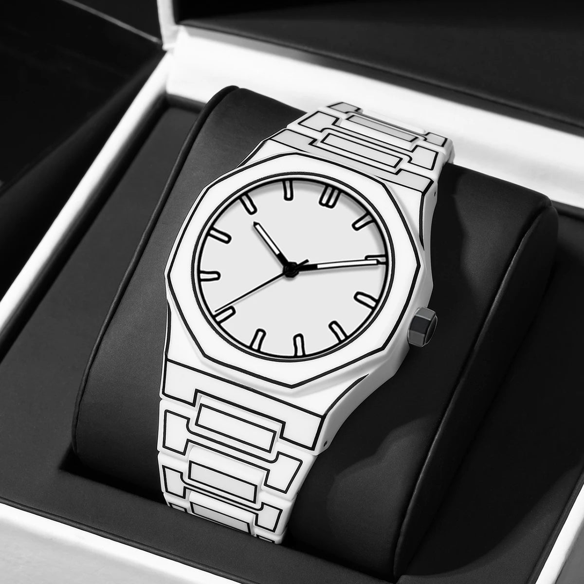 RBB Silicone Quartz Sport Watch – Comic Design, Anime Style, Classic