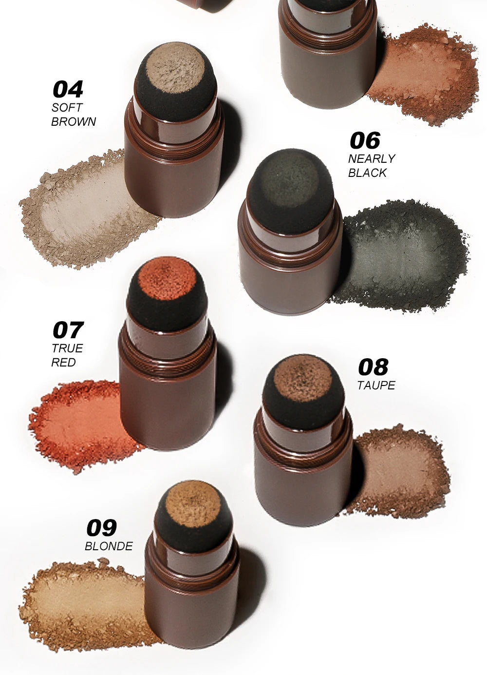 Eyebrow Stamp Stencil Kit – 1 Pc Long-Lasting Waterproof Brow Shaping Set with 10 Stencils