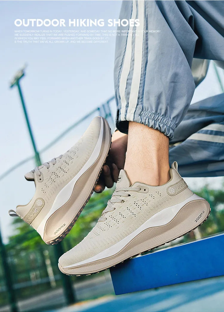 RBB Men’s Cushioning Running Shoes – Lightweight EVA Midsole, Breathable Mesh Sneakers for Gym & Walking