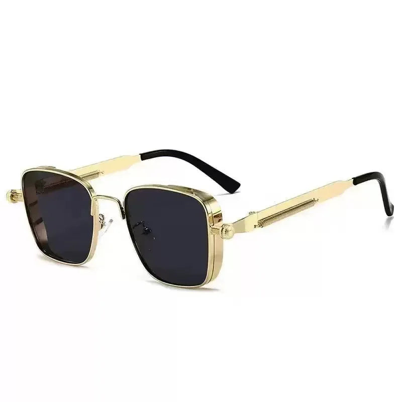 RBB 2025 Polarized Metal Sunglasses for Men – High-End Anti-UV Driving & Punk Fashion Eyewear