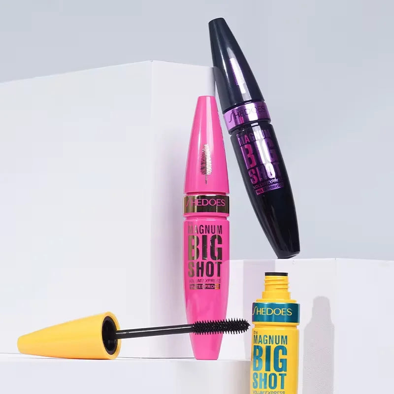 Black Thickening Waterproof Mascara – Long-Lasting, Sweat-Proof & Volumizing Lash Setting Cream