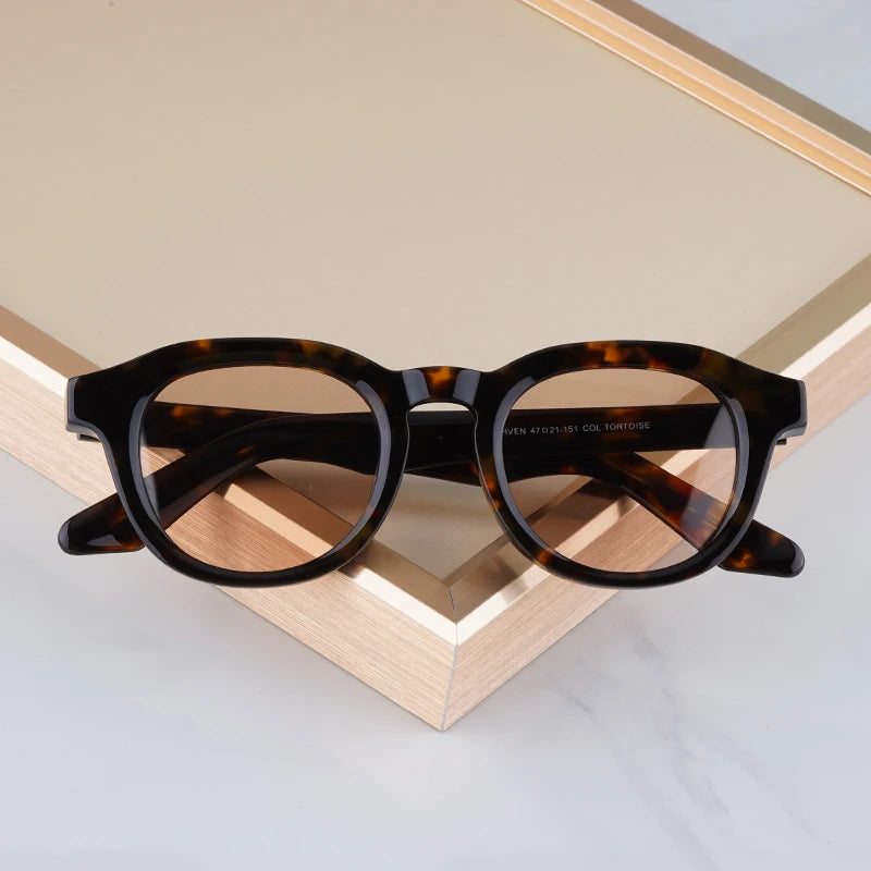 RBB Vintage Polarized Sunglasses – Unisex Lemtosh-Style Acetate Frame | Luxury Retro Eyewear