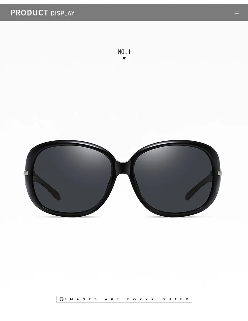 RBB Women’s Polarized Sunglasses – UV400 Retro Diamond Butterfly Frame Fashion Eyewear