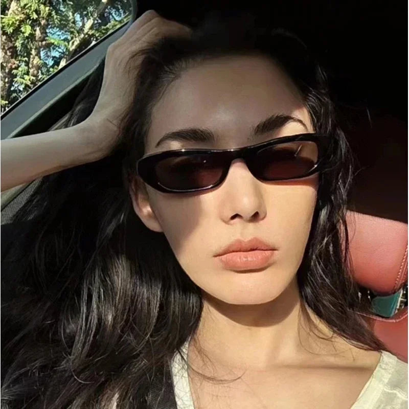 RBB Retro Oval Sunglasses for Women – 2024 Small Frame Street Style Fashion