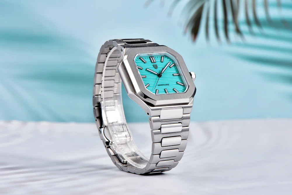 RBB DESIGN 2025 Men's Luxury Quartz Watch – Sapphire Crystal, Waterproof, Stainless Steel