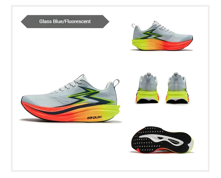 RBB Flame 4.0 MIX Men’s Carbon Plate Running Shoes – Marathon Racing Sneakers with Stable Rebound & Wear-Resistant Sole