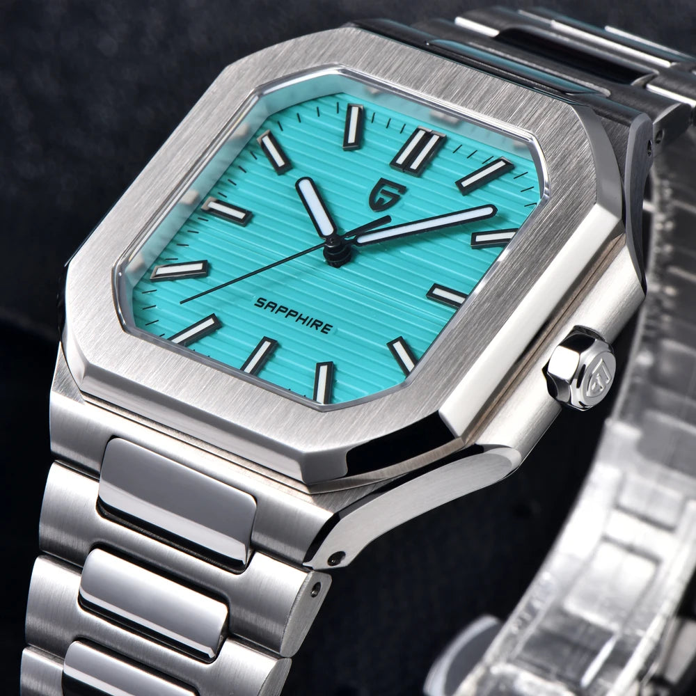 RBB DESIGN 2025 Men's Luxury Quartz Watch – Sapphire Crystal, Waterproof, Stainless Steel