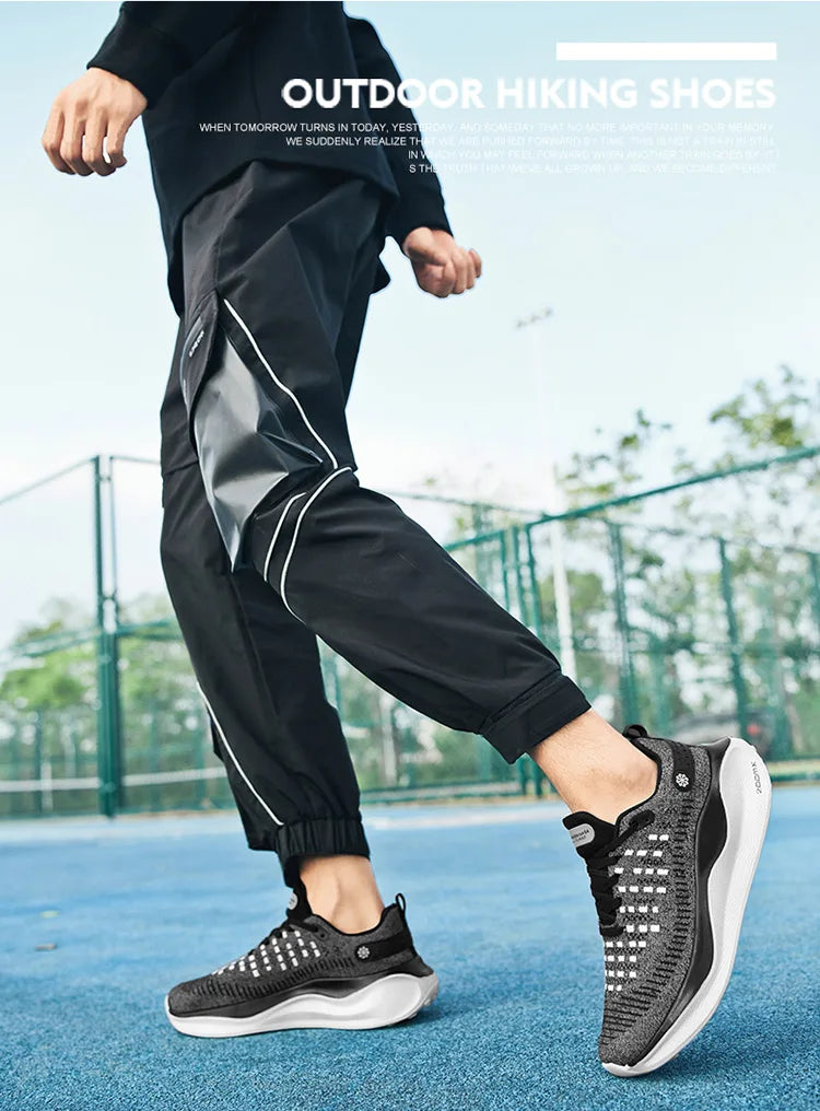 RBB Men’s Cushioning Running Shoes – Lightweight EVA Midsole, Breathable Mesh Sneakers for Gym & Walking