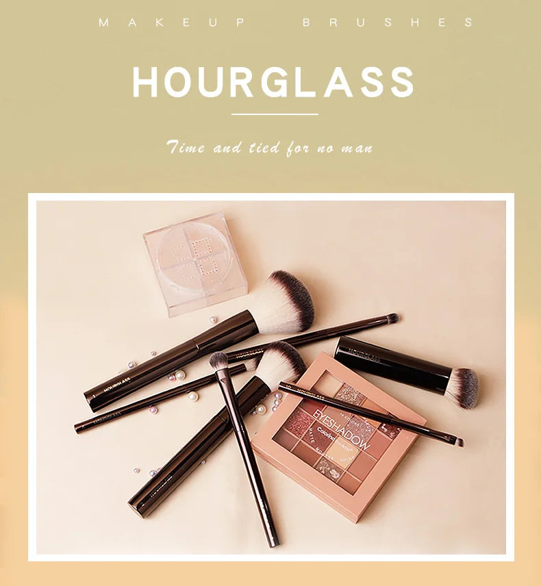 Hourglass Makeup Brush Set – Face & Eye Essentials