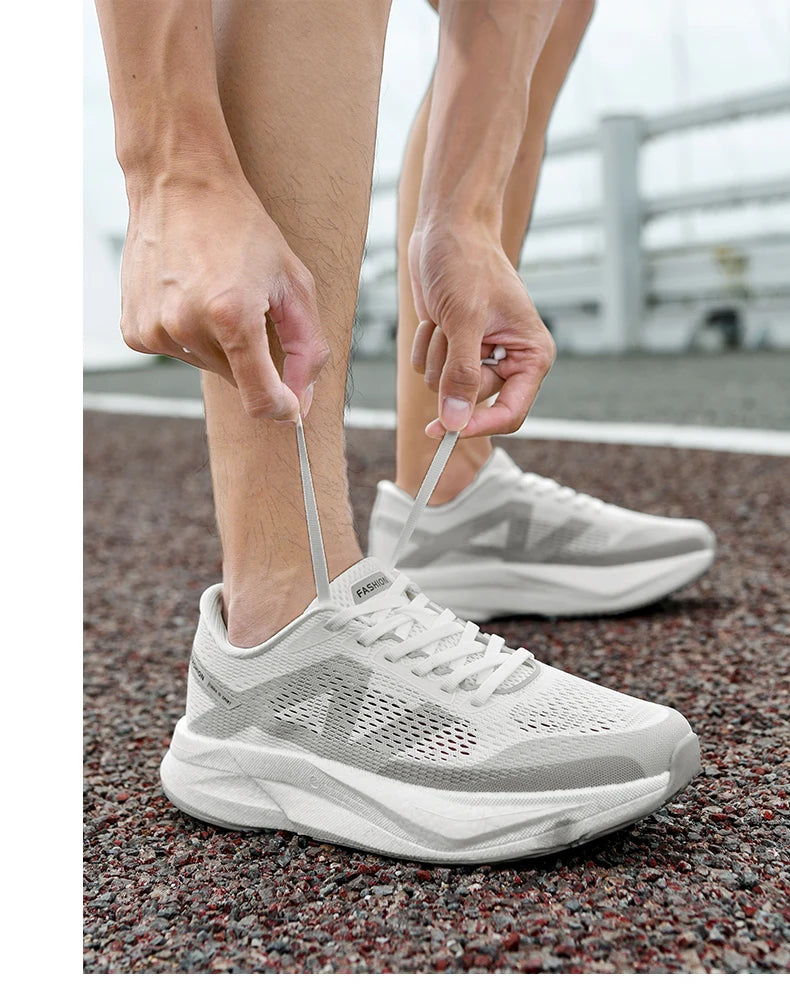 RBB Ultra-Light Couple Running Shoes – Breathable Shock-Absorbing Sneakers for Men & Women