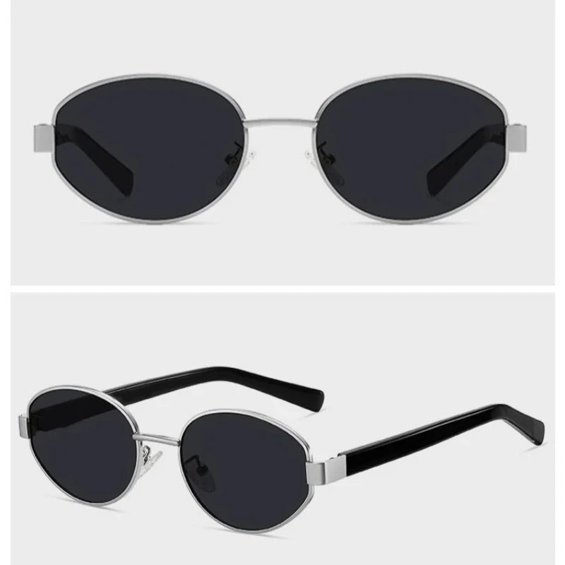 RBB 2025 Oval Frame UV400 Sunglasses – Trendy Unisex Outdoor & Sports Eyewear