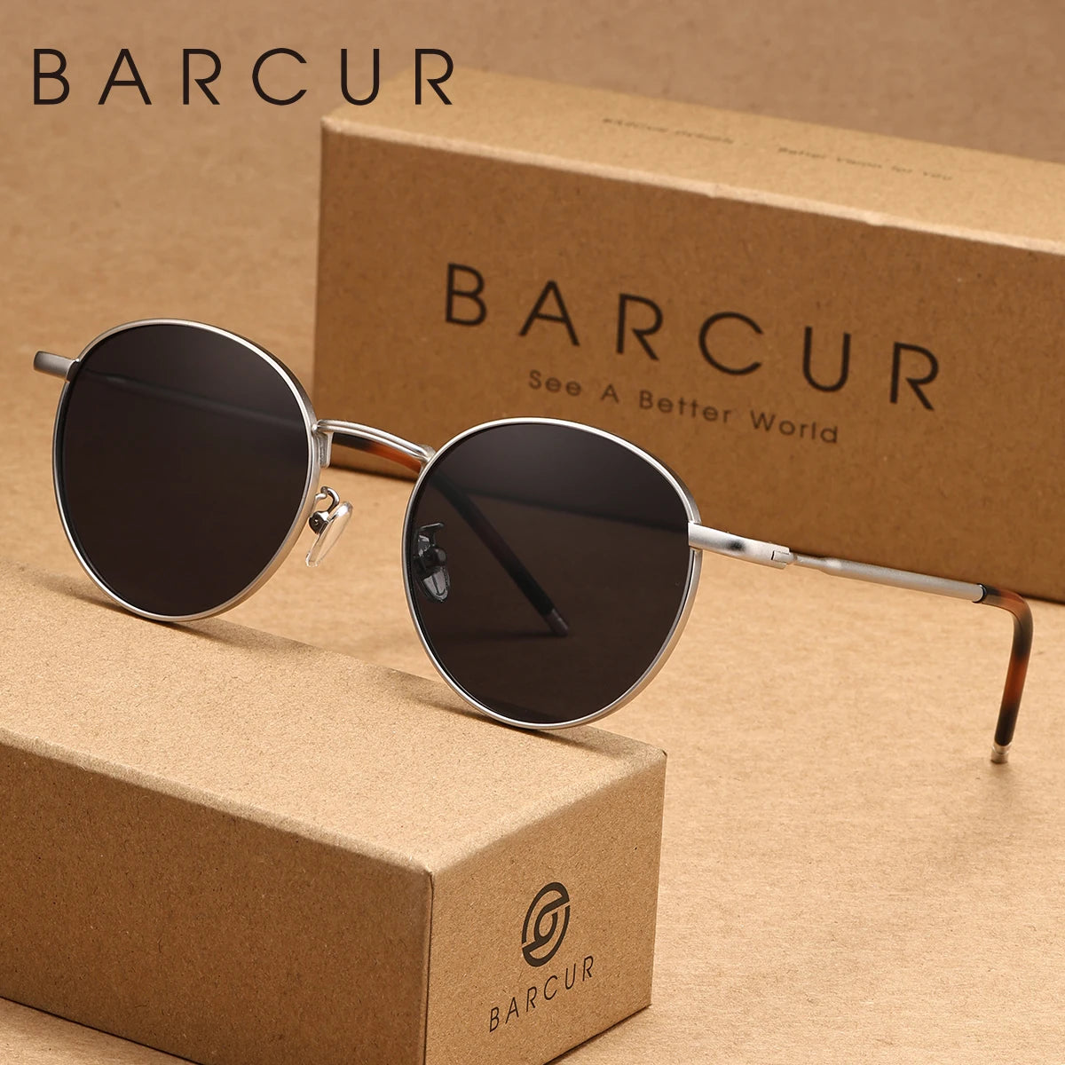 RBB Polarized Stainless Steel Sunglasses – Lightweight Outdoor Travel Eyewear