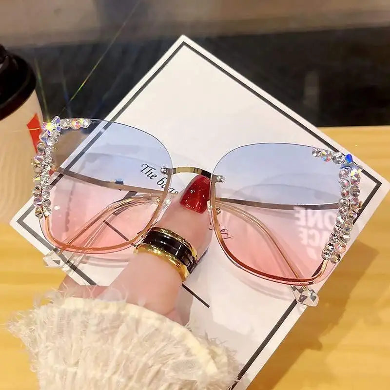 RBB Diamond Fashion Sunglasses for Women | Slim Face Design | RBB Street Style High-Grade Eyewear