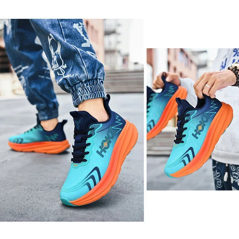 Ultralight Unisex Running Shoes – Cushioned, Breathable & Trendy for Walking & Sports