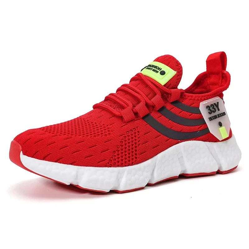 Men’s Summer Mesh Running Sneakers | Breathable, Lightweight, Casual Sport Shoes