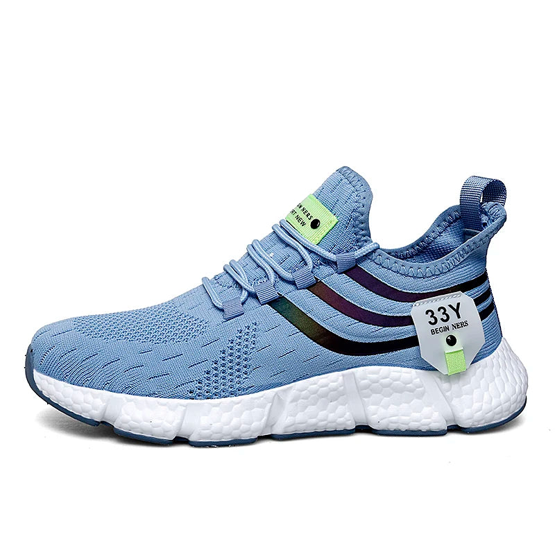 Unisex Breathable Sneakers – Lightweight, Fashionable & Comfortable Running Shoes