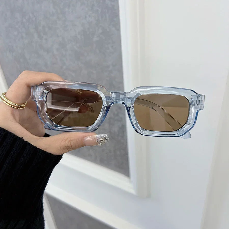 RBB Luxurious Rectangle Sunglasses – Unisex Designer Outdoor Fashion Eyewear