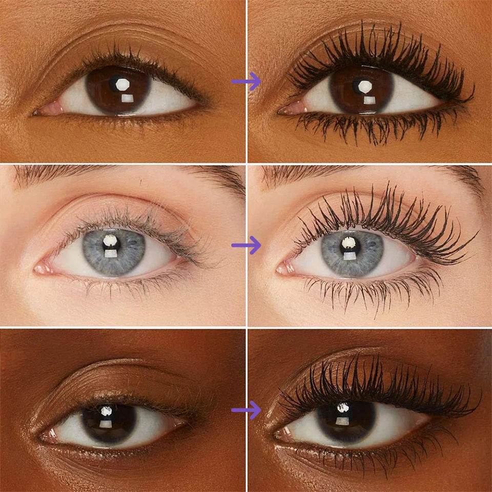 5D Waterproof Fiber Mascara – Thickening, Lengthening & Curling, Long-Lasting