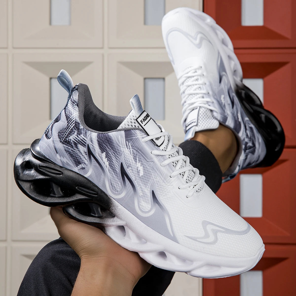 RBB 2025 Unisex Summer Running Shoes – Lightweight, Breathable Mesh Sneakers for Men & Women